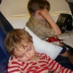 Flying with children