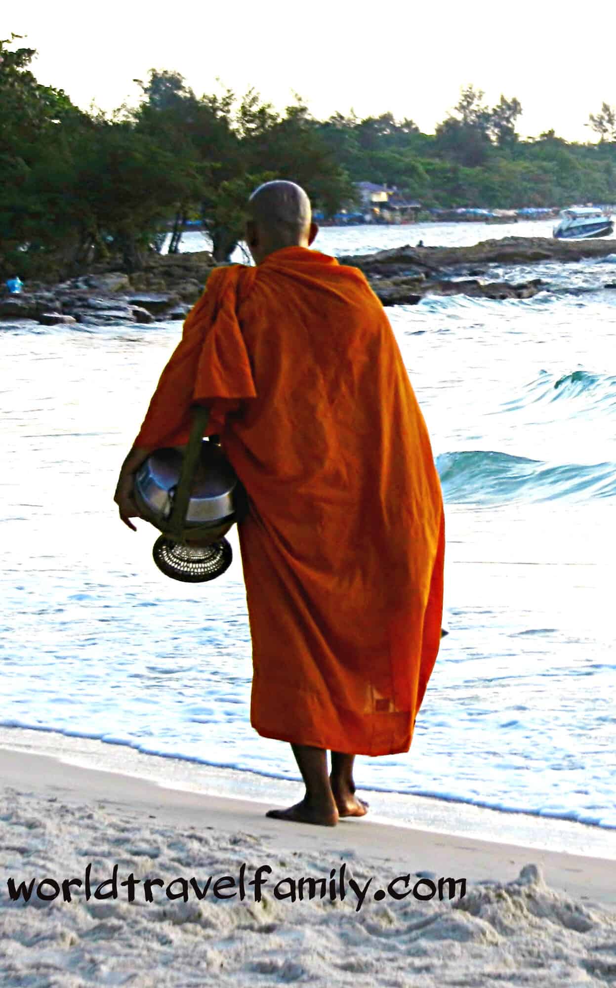 Koh Samet monk Thailand