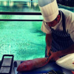 Chef's Widow husband chef working