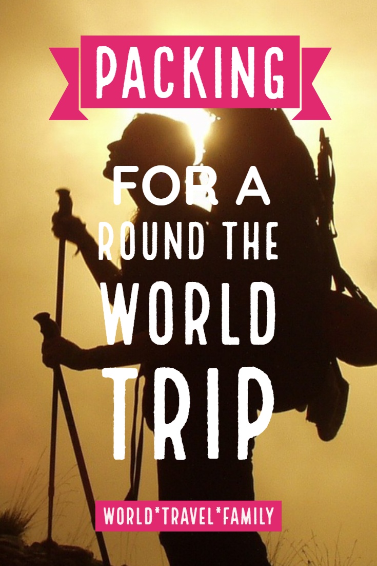 Packing for a Round the world trip