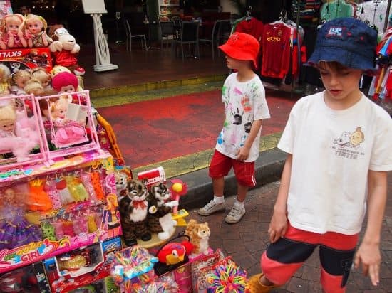 Shopping in Chinatown Kuala Lumpur