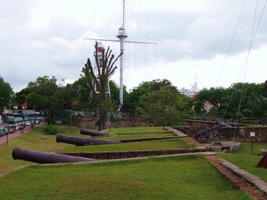 Fort Cornwallis Battlements