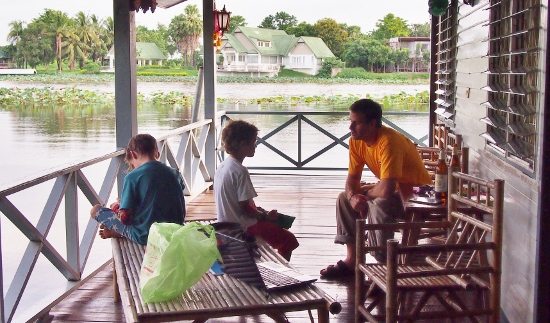 River Kwai Raft Hotel
