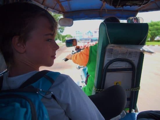 Laos border crossing from Bangkok Thailand