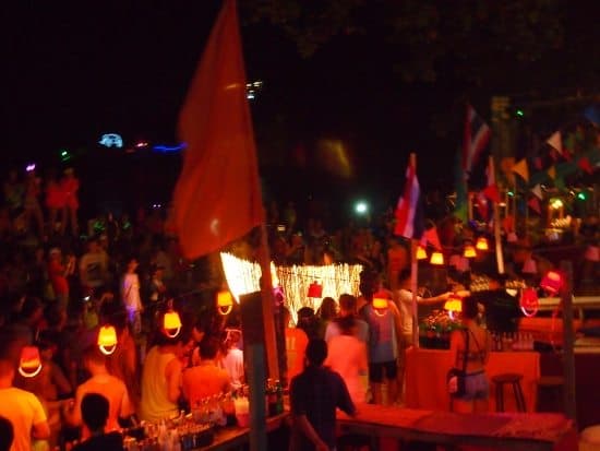 Jump Rope on Fire Full Moon Party