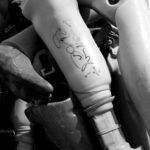 COPE Visitor Centre Vientiane Laos. Essential Visit. discarded artificial limbs at cope visitor centre laos