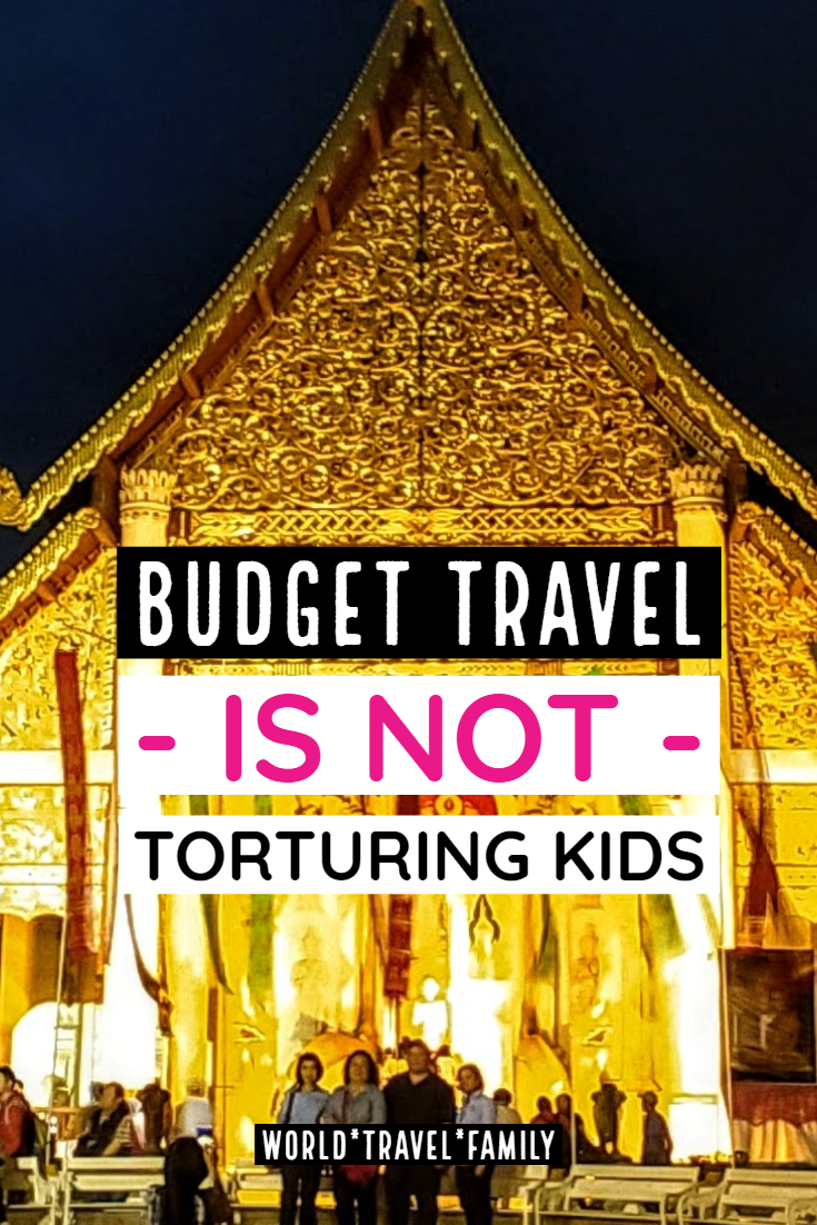 Budget travel with kids