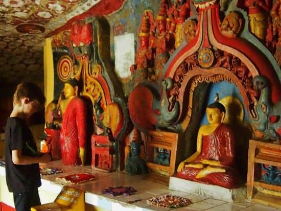 cave temple ella sri lanka