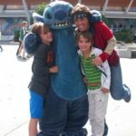 Disney character greetings also have queues