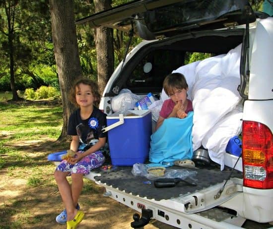 Road trip with kids ninja