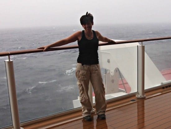 cruise ship safety railing