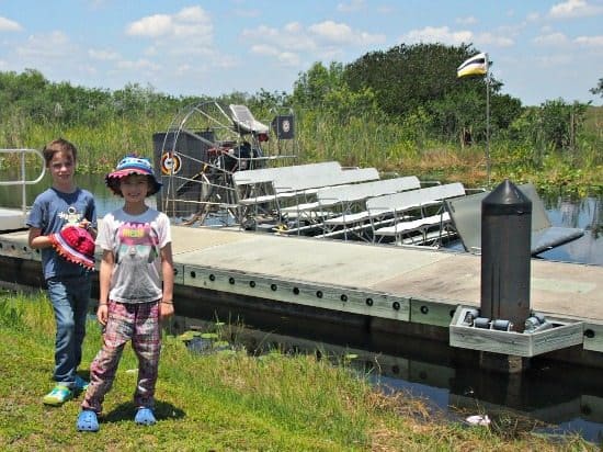 Airboat florida everglades