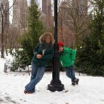A Family Trip to New York on a Budget winter in new york