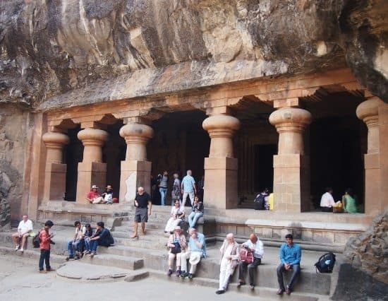 Elephanta caves, elephanta island mumbai India