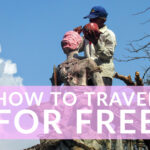 How to Travel the World for Free Man working How to travel the for free guide
