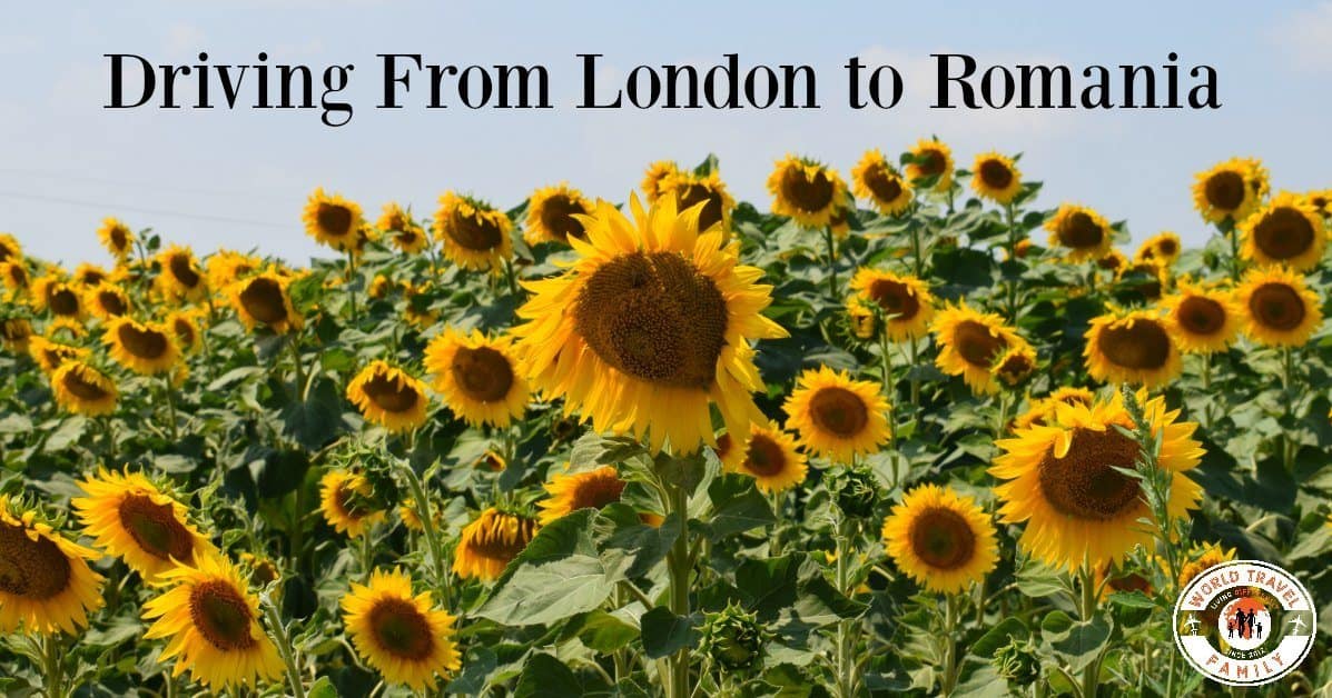 Driving from London England to Romania