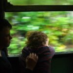 Sri Lanka Bandaranaike Airport, Colombo. Arrival at Night The train from Sri Lanka Bandaranaike airport to the beaches
