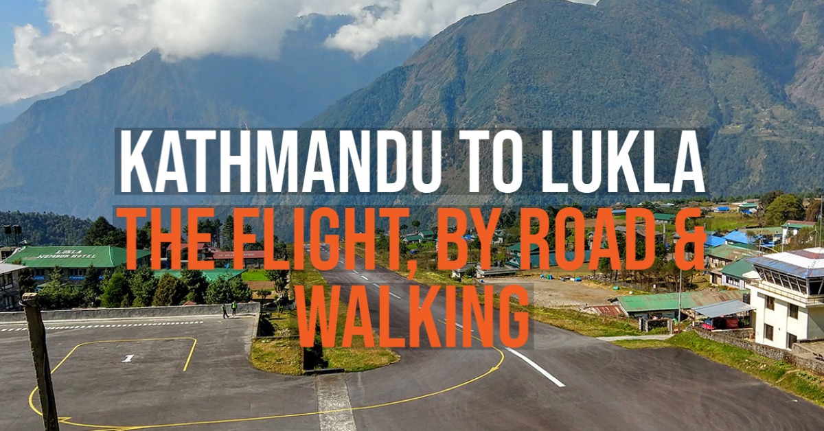 kathmandu to lukla options