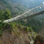 Fear and Panic on the Everest Base Camp Trek. Scary Bridges! Scary Bridges Everest Trek