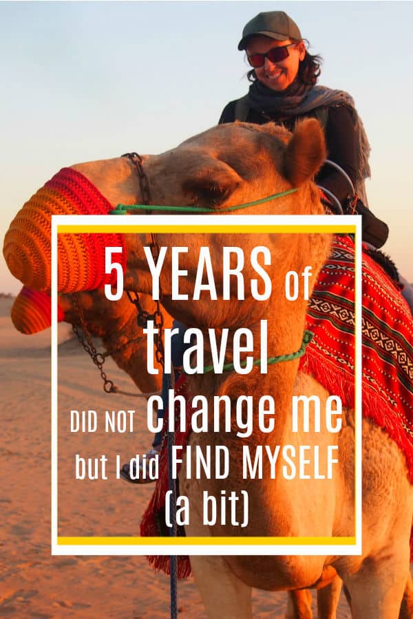 finding yourself through travel