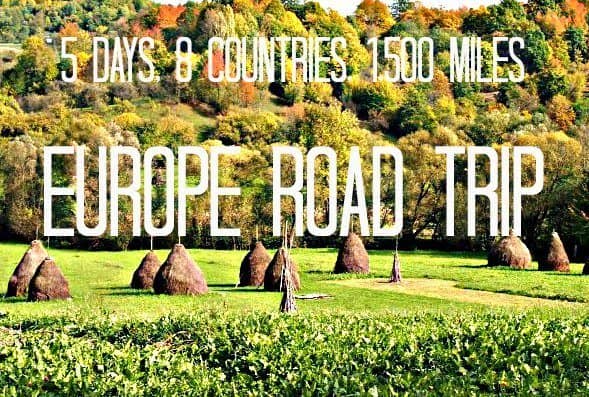 Europe Road Trip