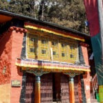 Khumjung Nepal (& Khumjung Monastery Yeti Skull) Exterior of the monastery in the Himalayas housing the yeti skull relic in Nepal