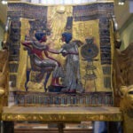 The Egyptian Museum Cairo Golden tomb treasures inside The Old Egyptian Museum In Cairo Egypt