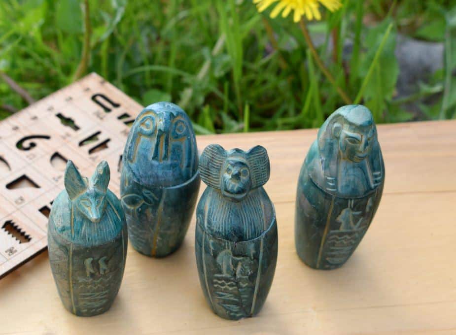 canopic jars