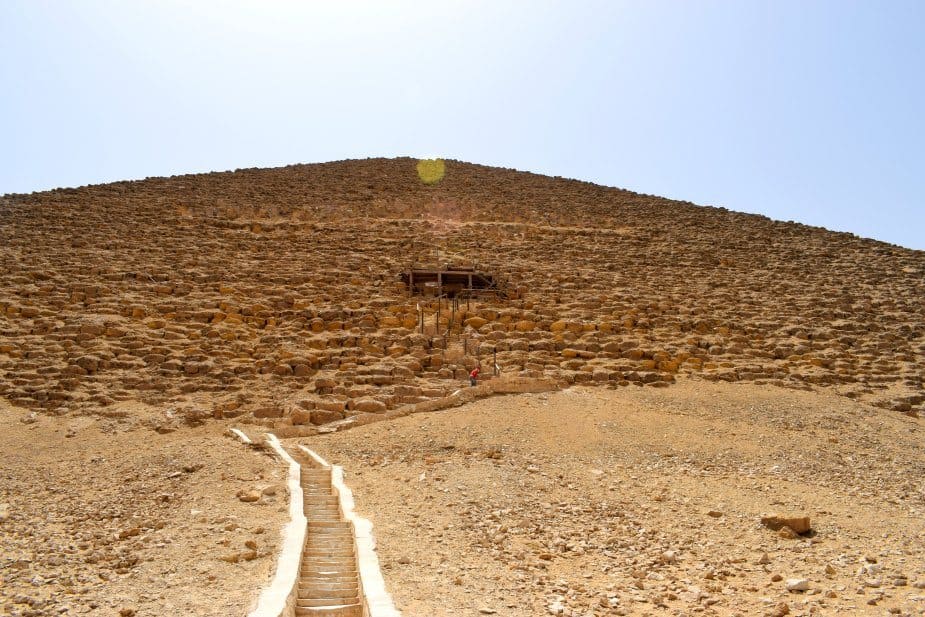 pyramid near Cairo - red pyramid