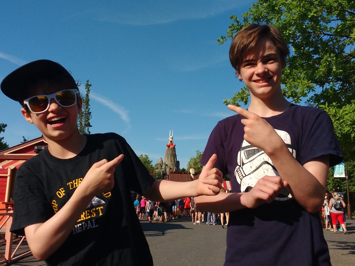 Asterix and Obelix WorldTheme park Paris France for kids