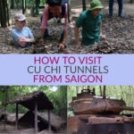 Cu Chi Tunnels Tour from Saigon & Cao Dai Temple, Half/ Full Day How To Visit The Cu Chi Tunnels Saigon Ho Chi Minh Vietnam