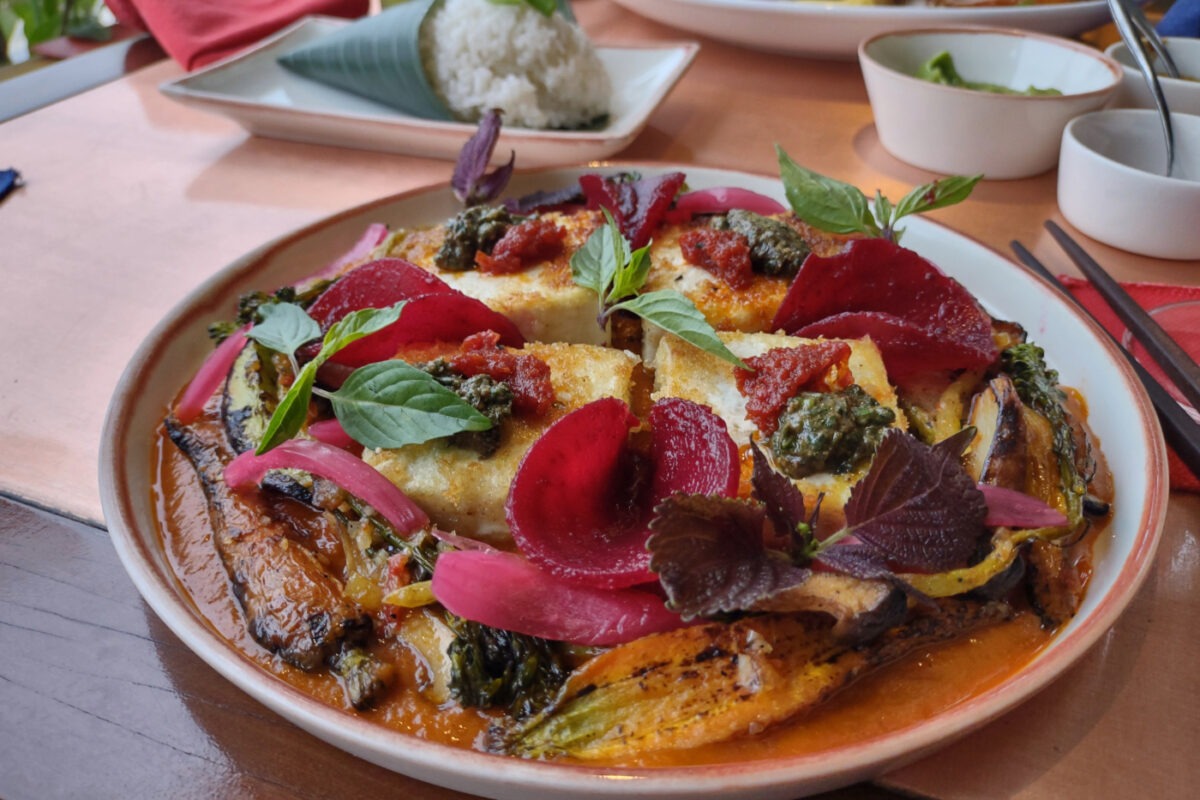 Food at one of Hoi An's best restaurants Mango Room