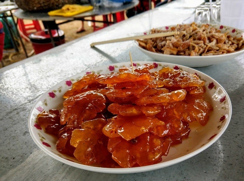 Candied Kumquats at the Kumquat festival
