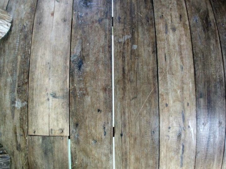 Recycled wood Telunas Private Island Carpenters and furniture