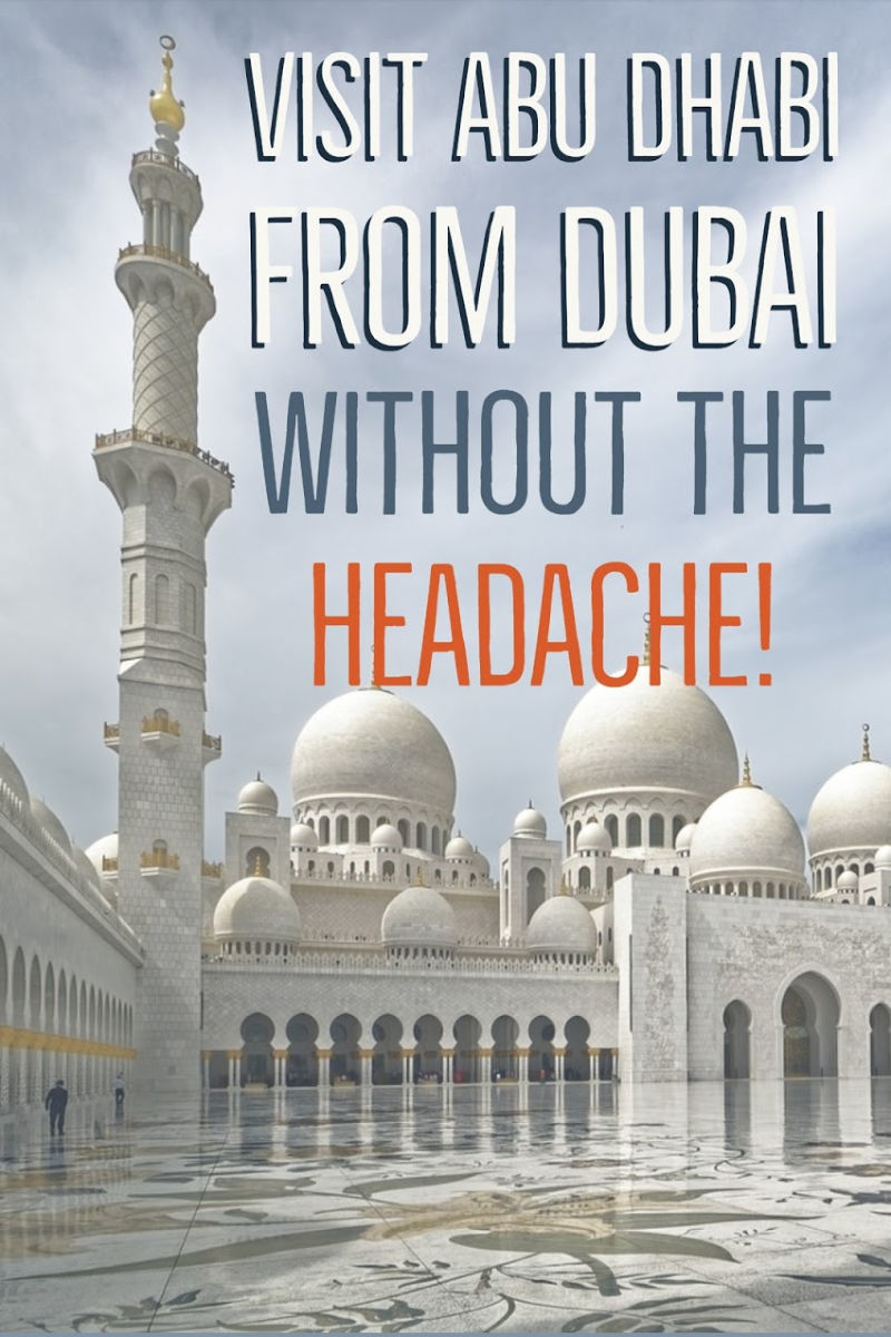 How to visit Abu Dhabi from Dubai