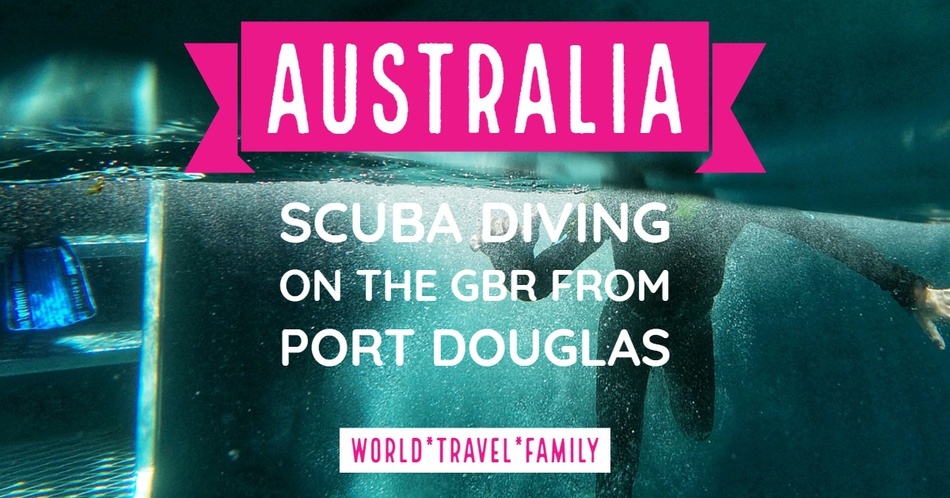 Australia scuba diving on the great barrier reef from port douglas
