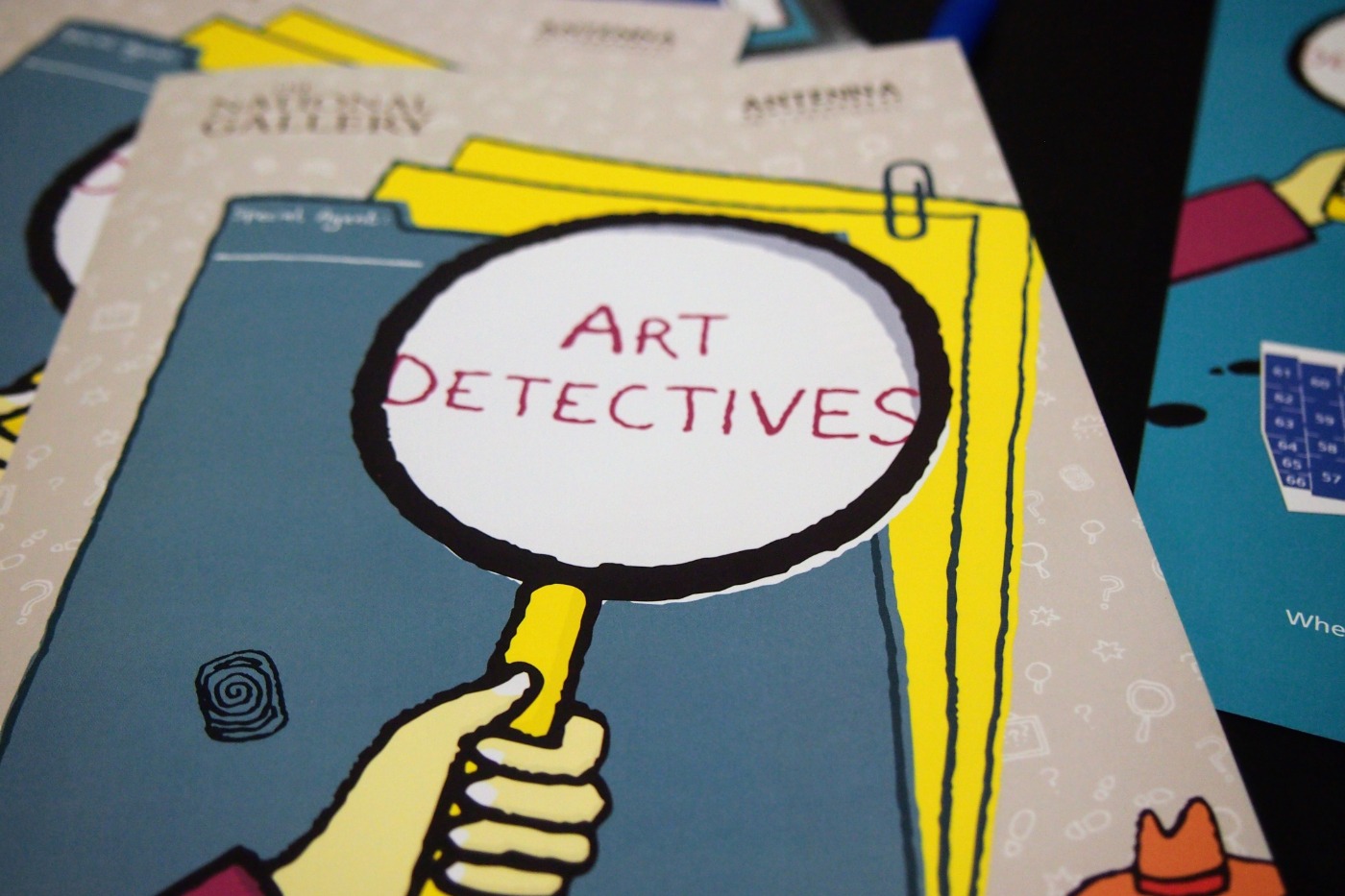 audio guide for kids at the London national gallery of art