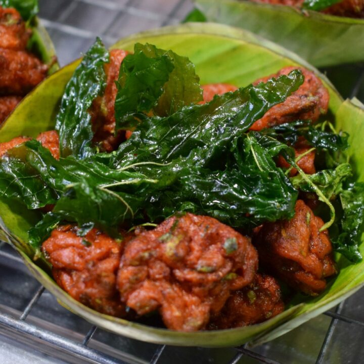 Thai food fish cakes