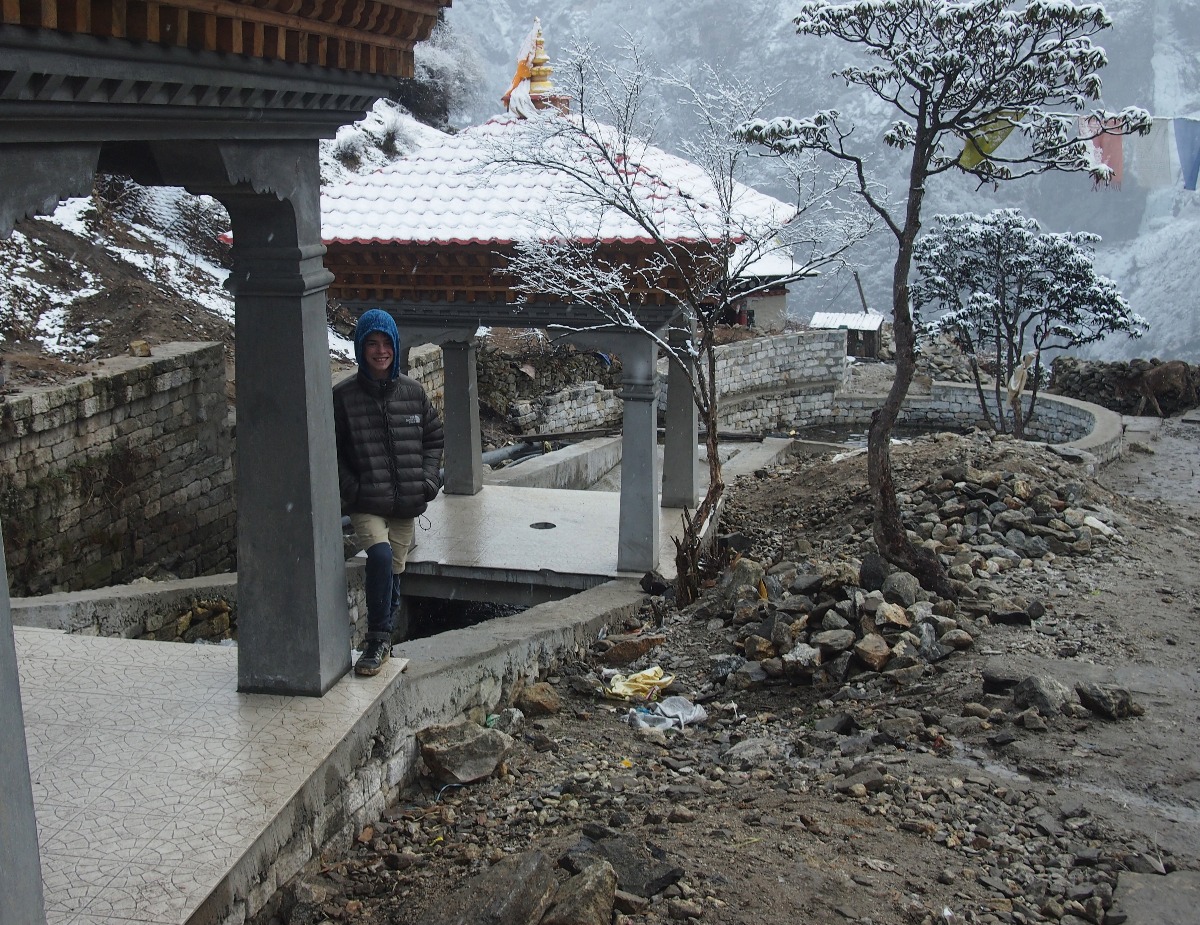 trekking on a family gap year