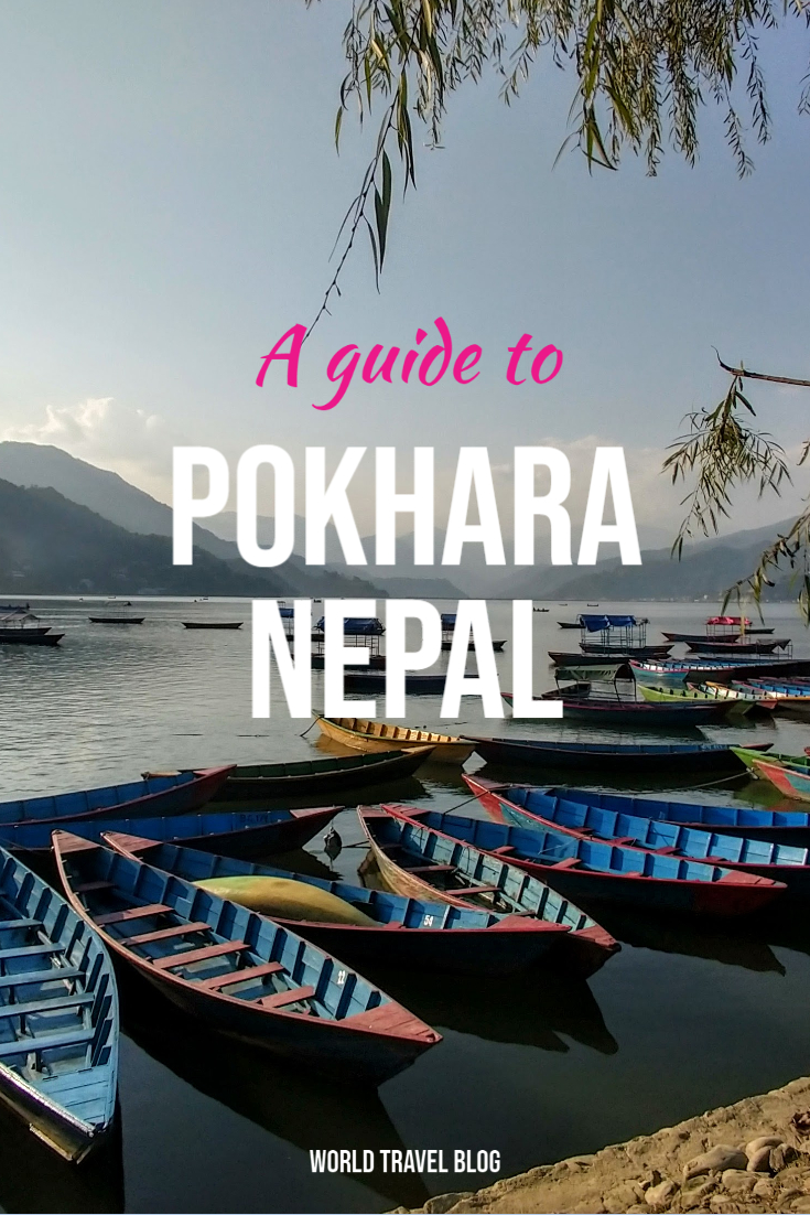 boats on Phewa Lake a guide to Pokhara Nepal