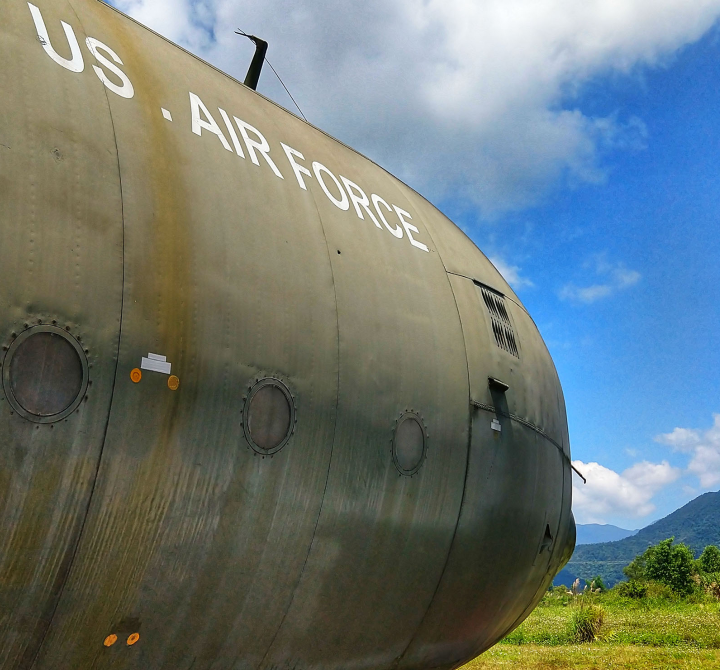 Central Vietnam war tour with kids