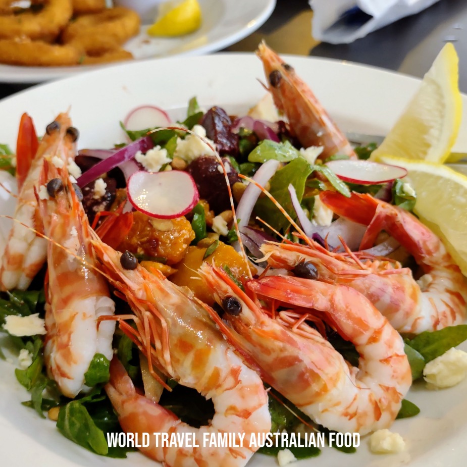 popular australian food prawns