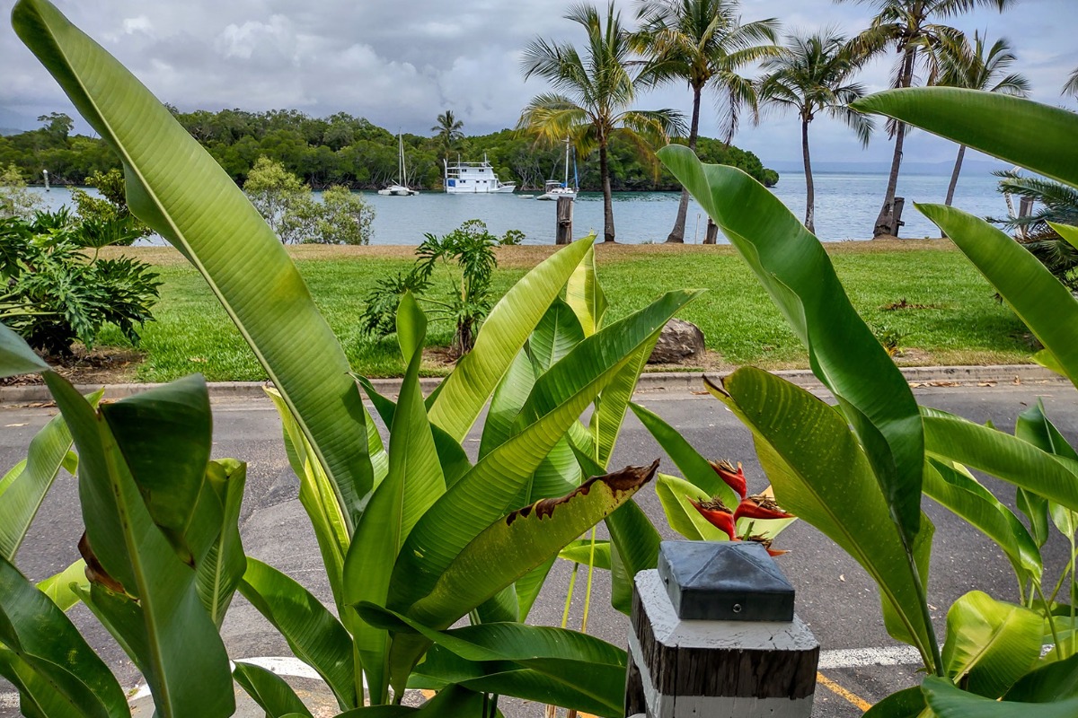 Sea views from Port Douglas restaurant Barbados