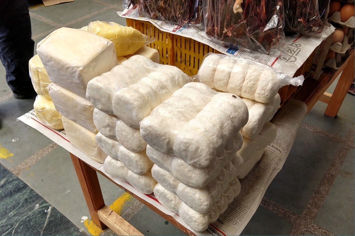 cheese used in chili cheese in Bhutan