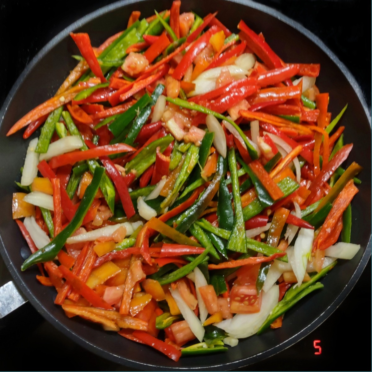 Ema datshi cooking in pan