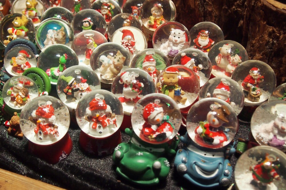 europe chritmar market stall