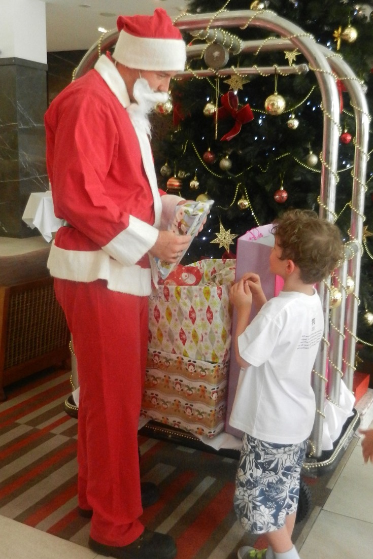 Santa Father Christmas in Port Douglas