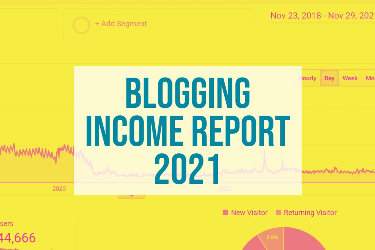 blogging income report 2021 (Mediavine)