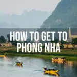 How to get to Phong Nha Vietnam-1