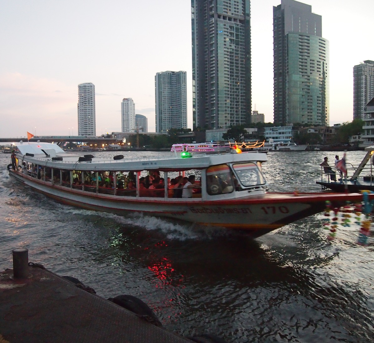 Get around by boat in Thailand